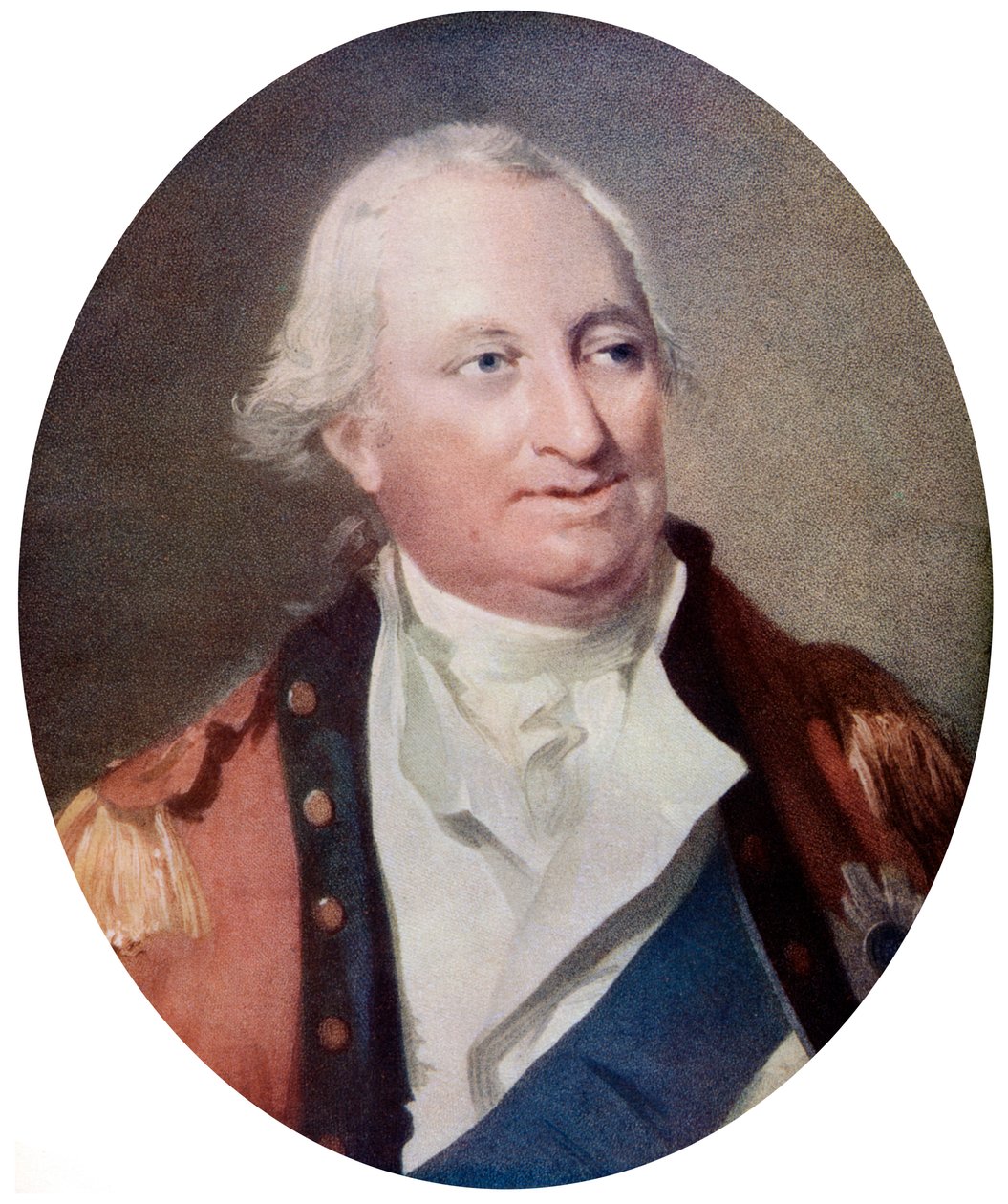 Charles Cornwallis, 1st Marquess Cornwallis, engelsk militærsjef, sent på 1700-tallet, c1920. av H Ogborne