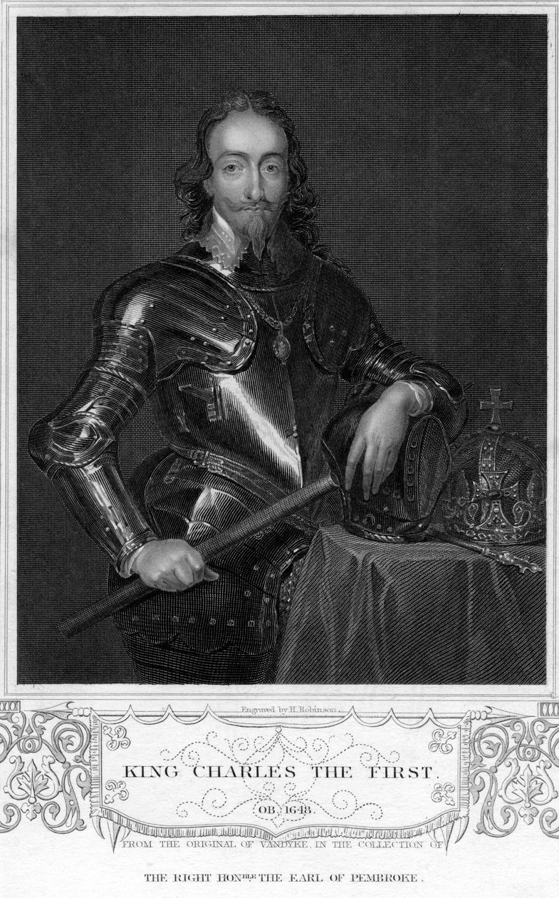 Charles I av England, 1800-tallet. av H. Robinson