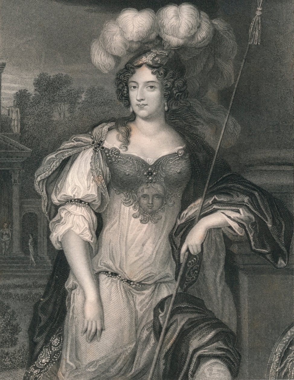 Frances Theresa Stewart, hertuginne av Richmond, midten av 1800-tallet. av H. Robinson