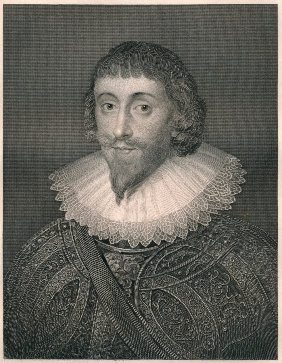 John Powlett, Marquis of Winchester, tidlig på midten av 1800-tallet. av H. Robinson