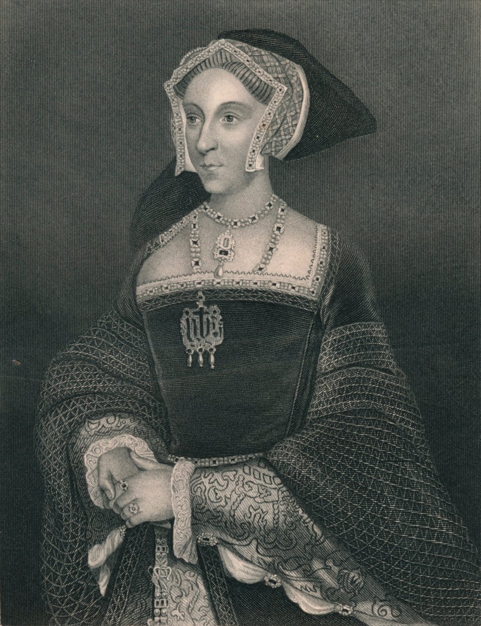 Dronning Jane Seymour, 1536, tidlig på midten av 1800-tallet. av H. Robinson