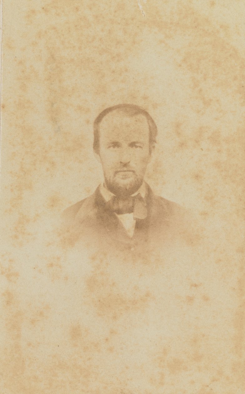 Carte-de-visit-portrett av Harold M. White, 1860-1862. av H. S. Tousley