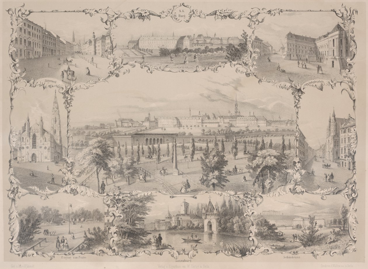 Minne om Wien av H. Schmidt