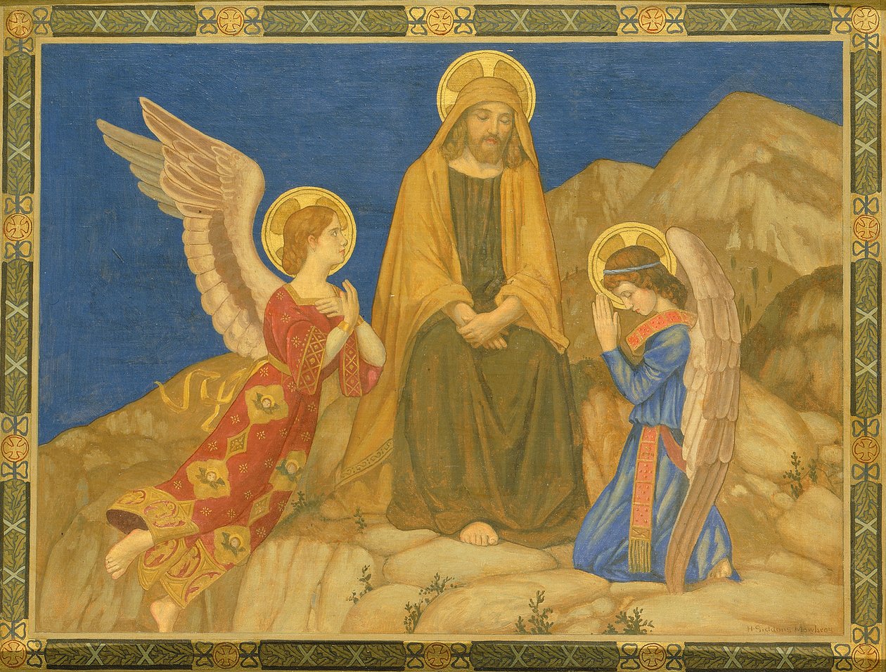 I ørkenen, 1915-1925. av H. Siddons Mowbray