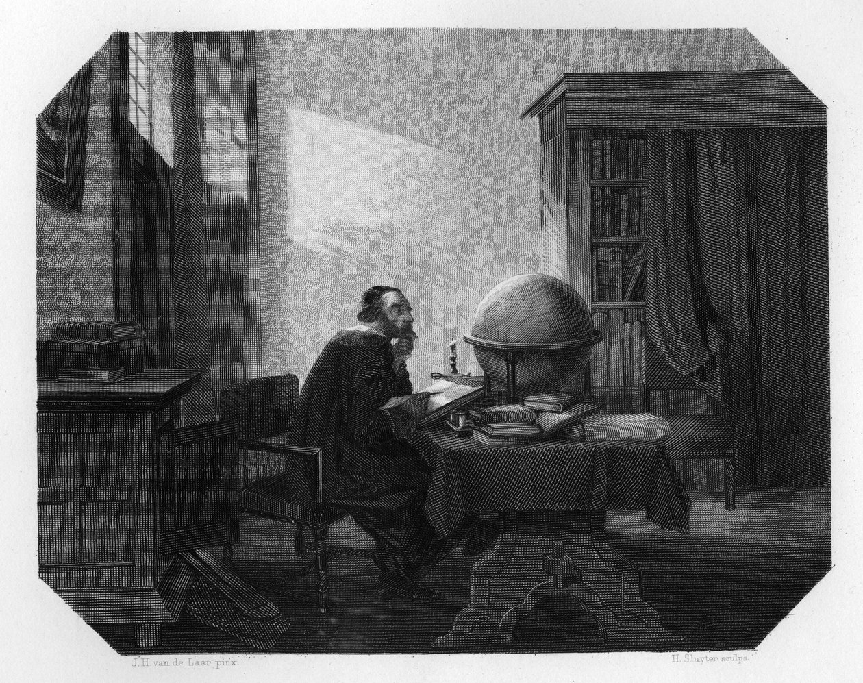 Metius, nederlandsk geometer og astronom, c1870 av H. Sluyter