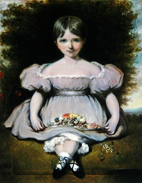 Lady Adeliza Fitzalan Howard, ca. 1836 (olje på lerret) av H. Smith