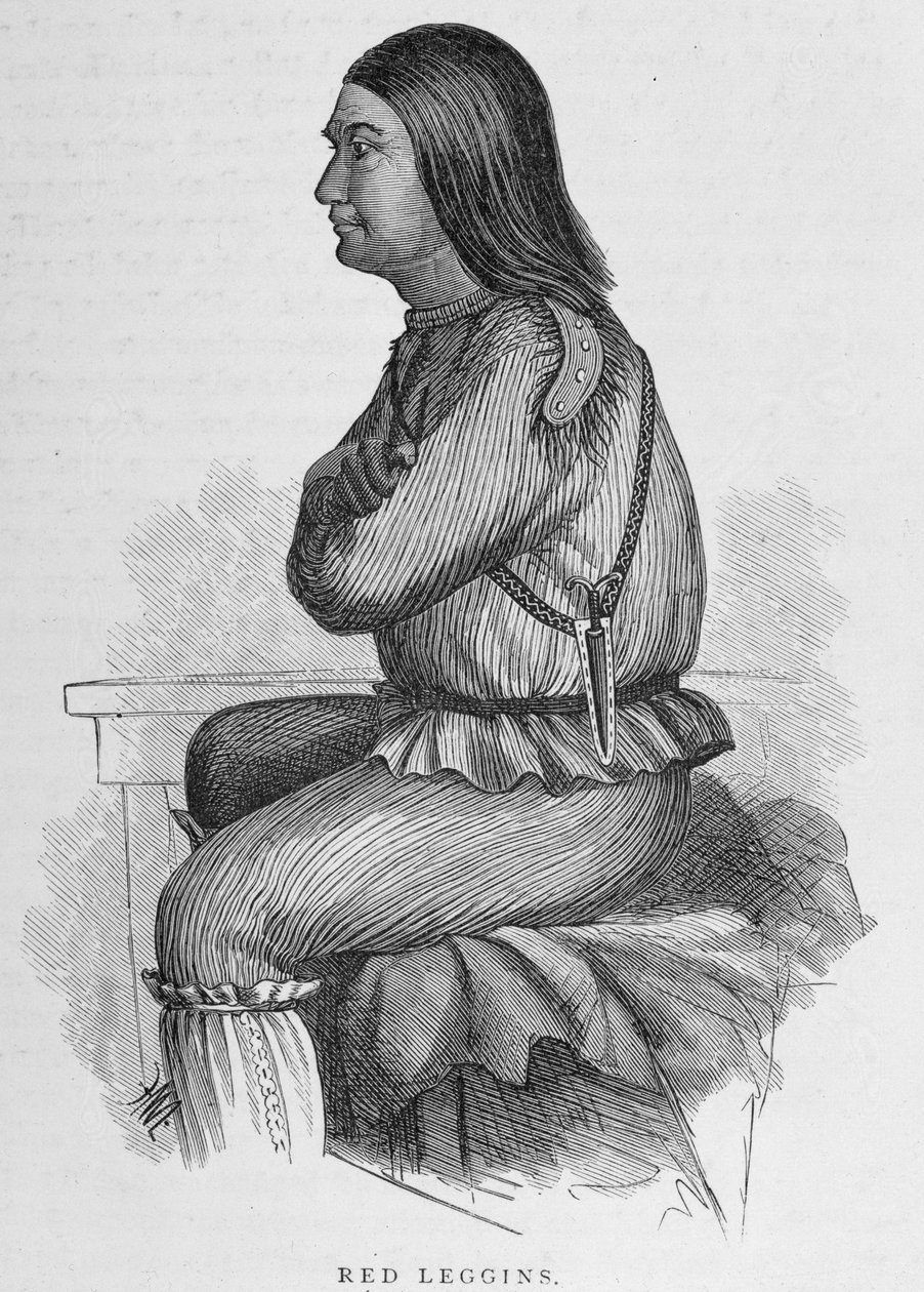 Red Leggins, sjef ved Fort Yukon, fra 