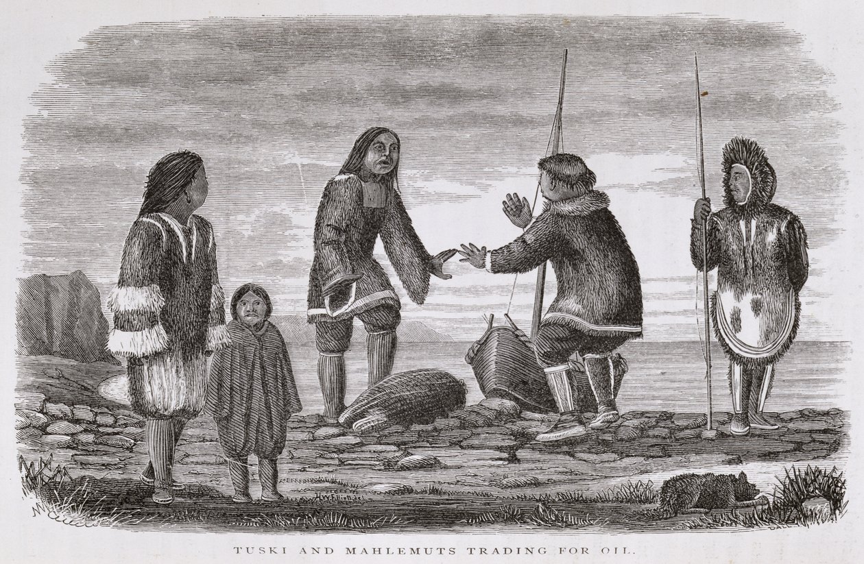 Tuski og Mahlemuts Trading for Oil, fra 