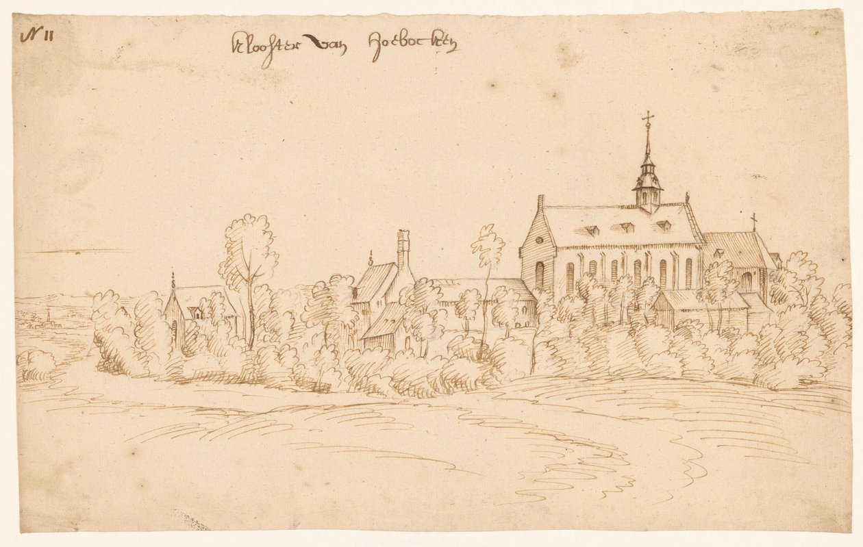 Hoboken kloster av H. van Wel (attributed to)