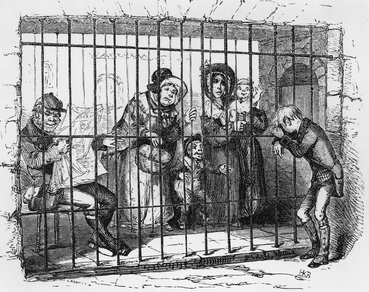 Kit in Jail, illustrasjon fra 