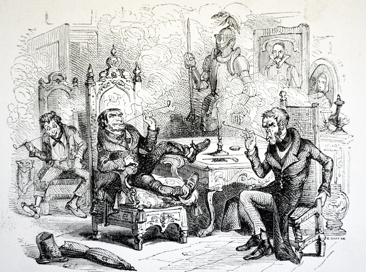 The Old Curiosity Shop, 1841 av Hablot Knight Browne