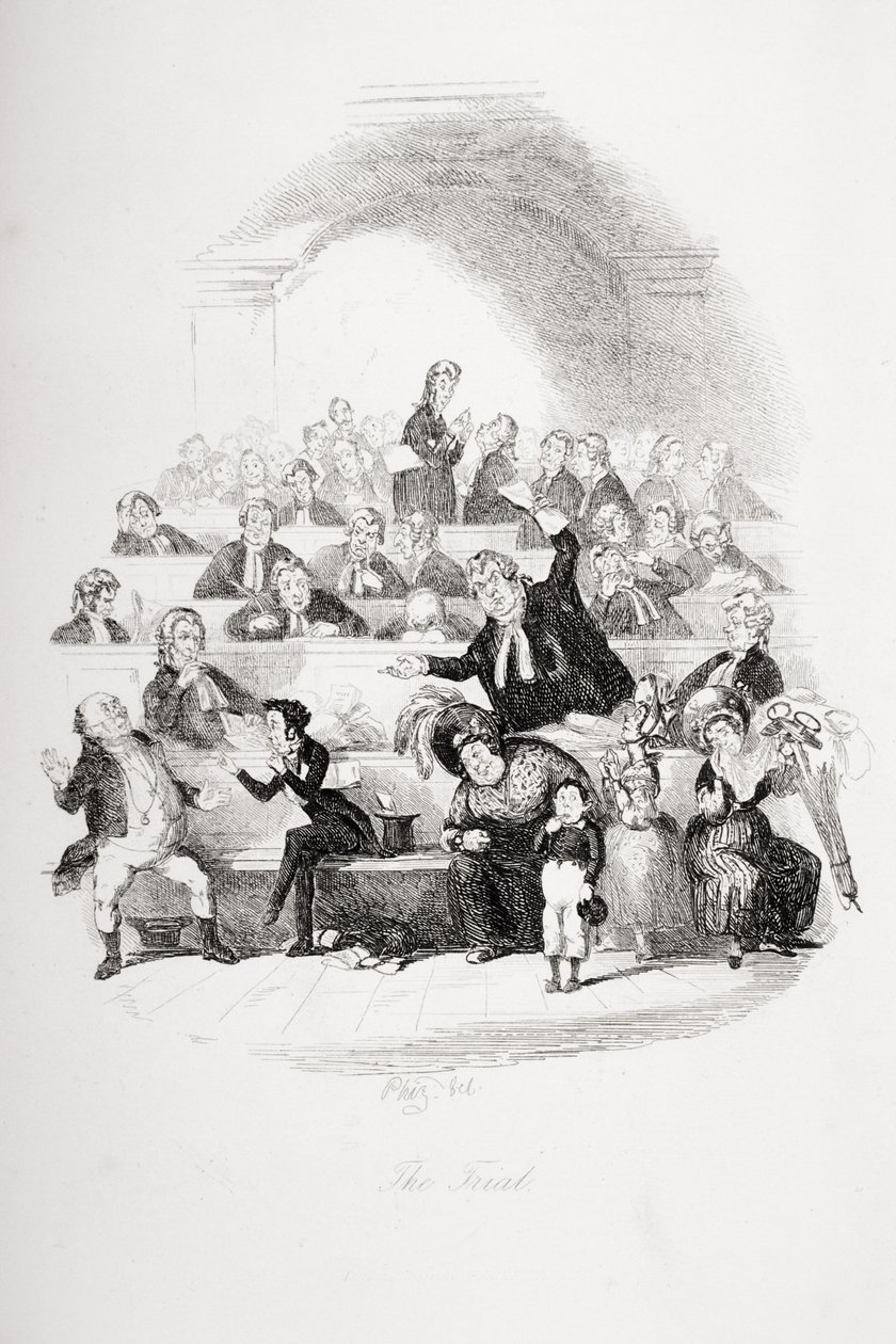 The Trial, illustrasjon fra 