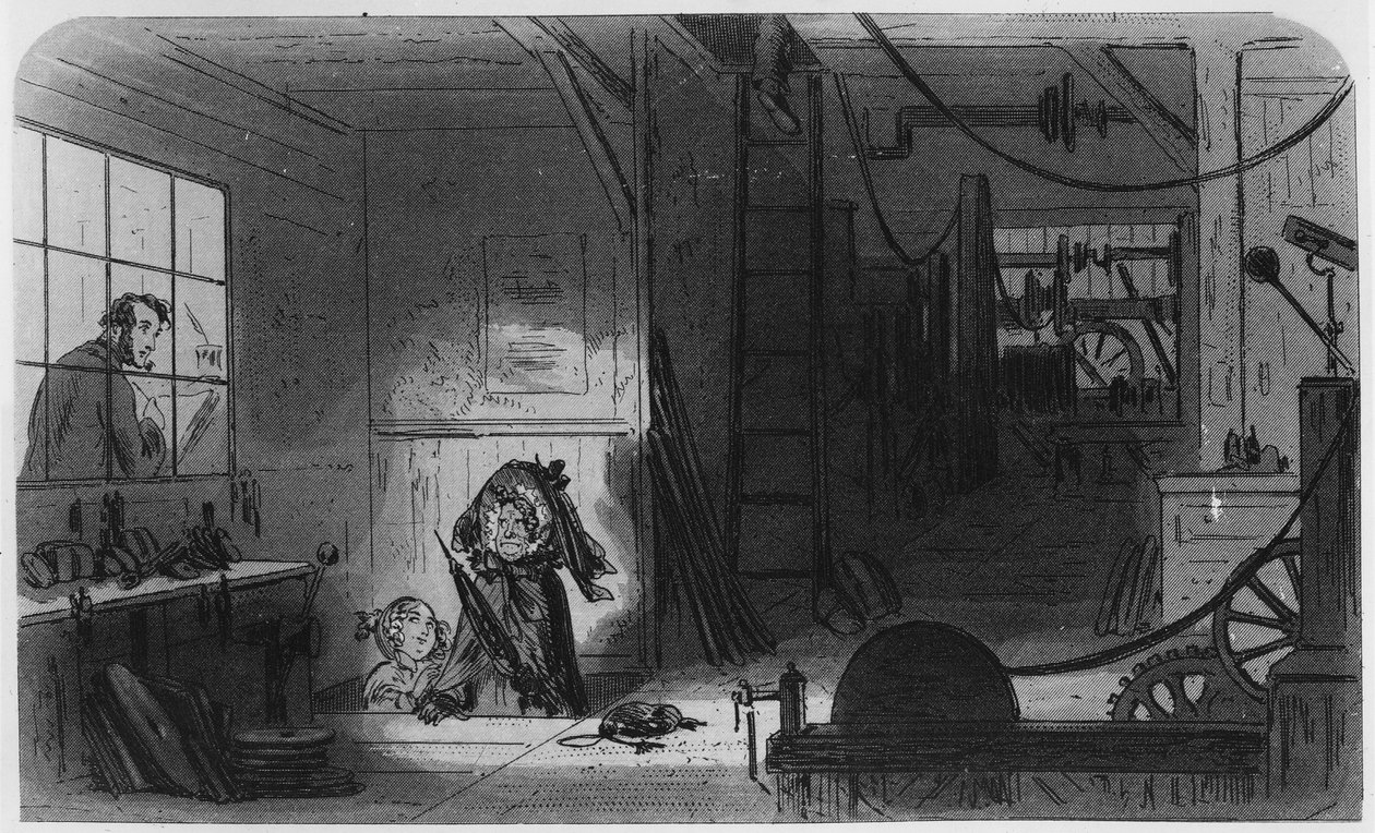 Visitors at the Works, illustrasjon fra 