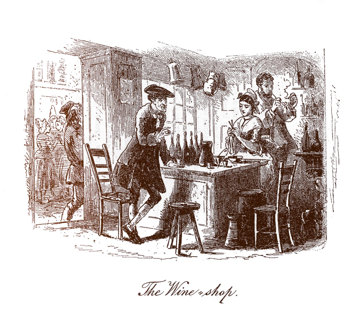 A Tale of Two Cities av Charles Dickens av Hablot Knight Browne