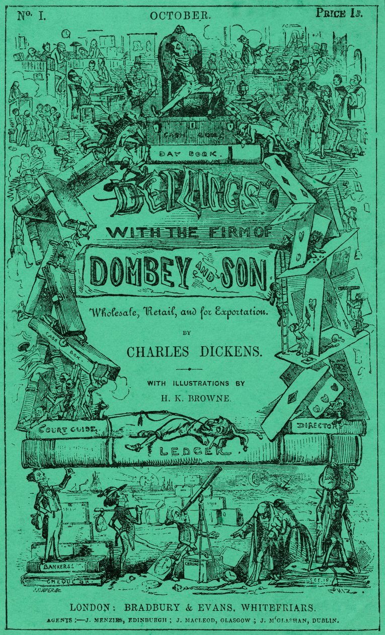 Charles Dickens - Dombey og sønn av Hablot Knight Browne
