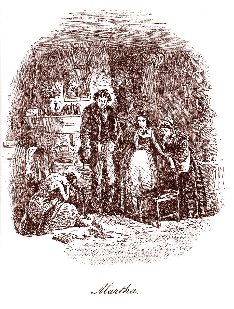 David Copperfield av Hablot Knight Browne