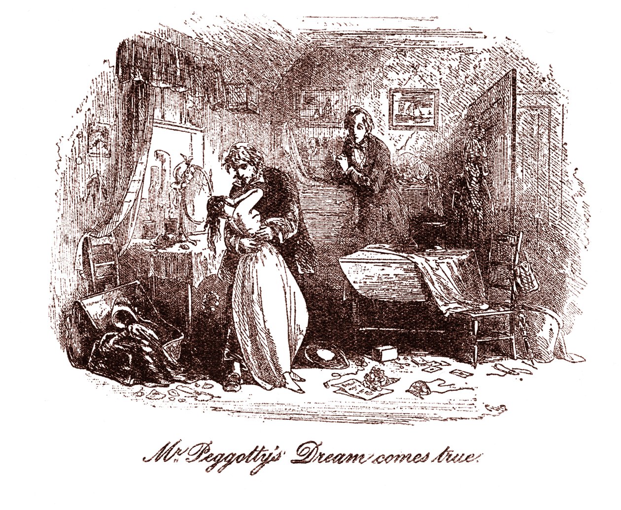 David Copperfield av Hablot Knight Browne