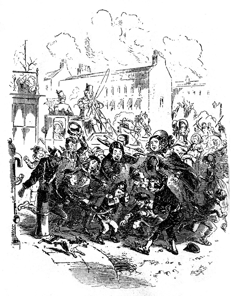 Dombey & Son av Charles Dickens av Hablot Knight Browne
