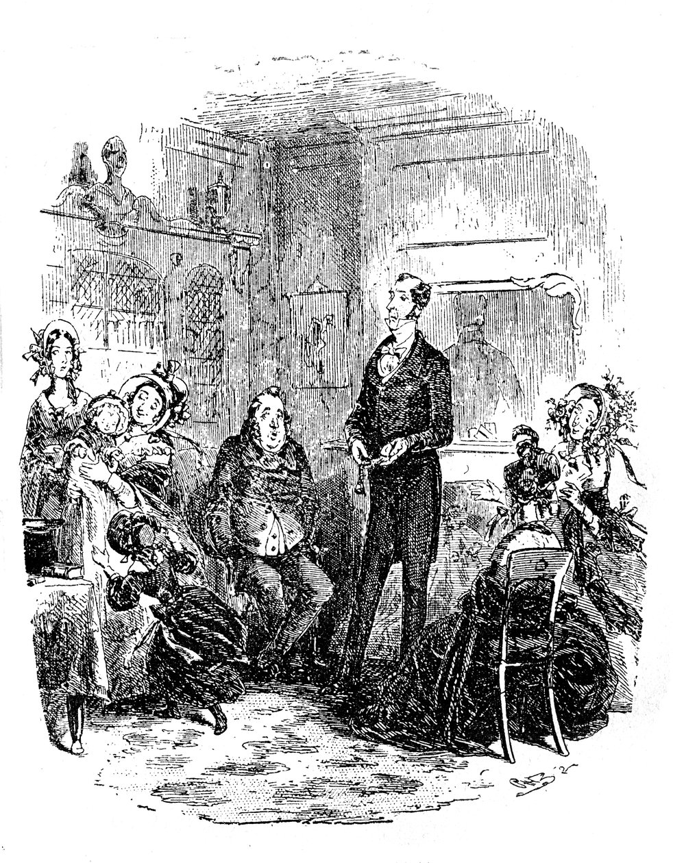 Dombey & Son av Charles Dickens av Hablot Knight Browne