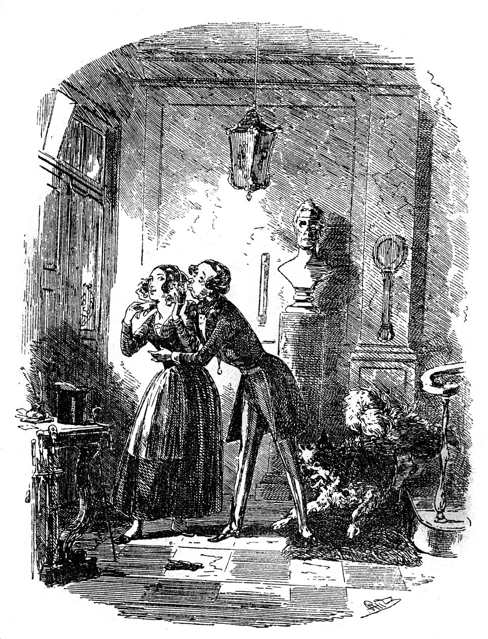 Dombey & Son av Charles Dickens av Hablot Knight Browne
