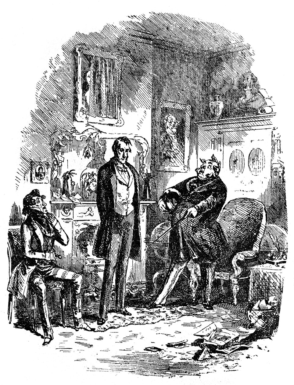 Dombey & Son av Charles Dickens av Hablot Knight Browne
