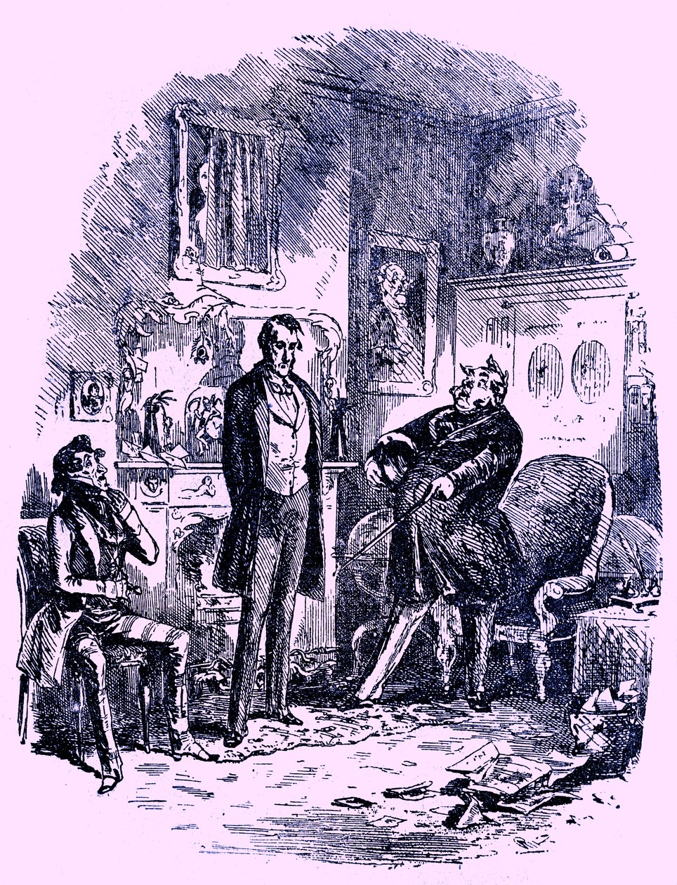 Dombey & Son av Charles Dickens av Hablot Knight Browne