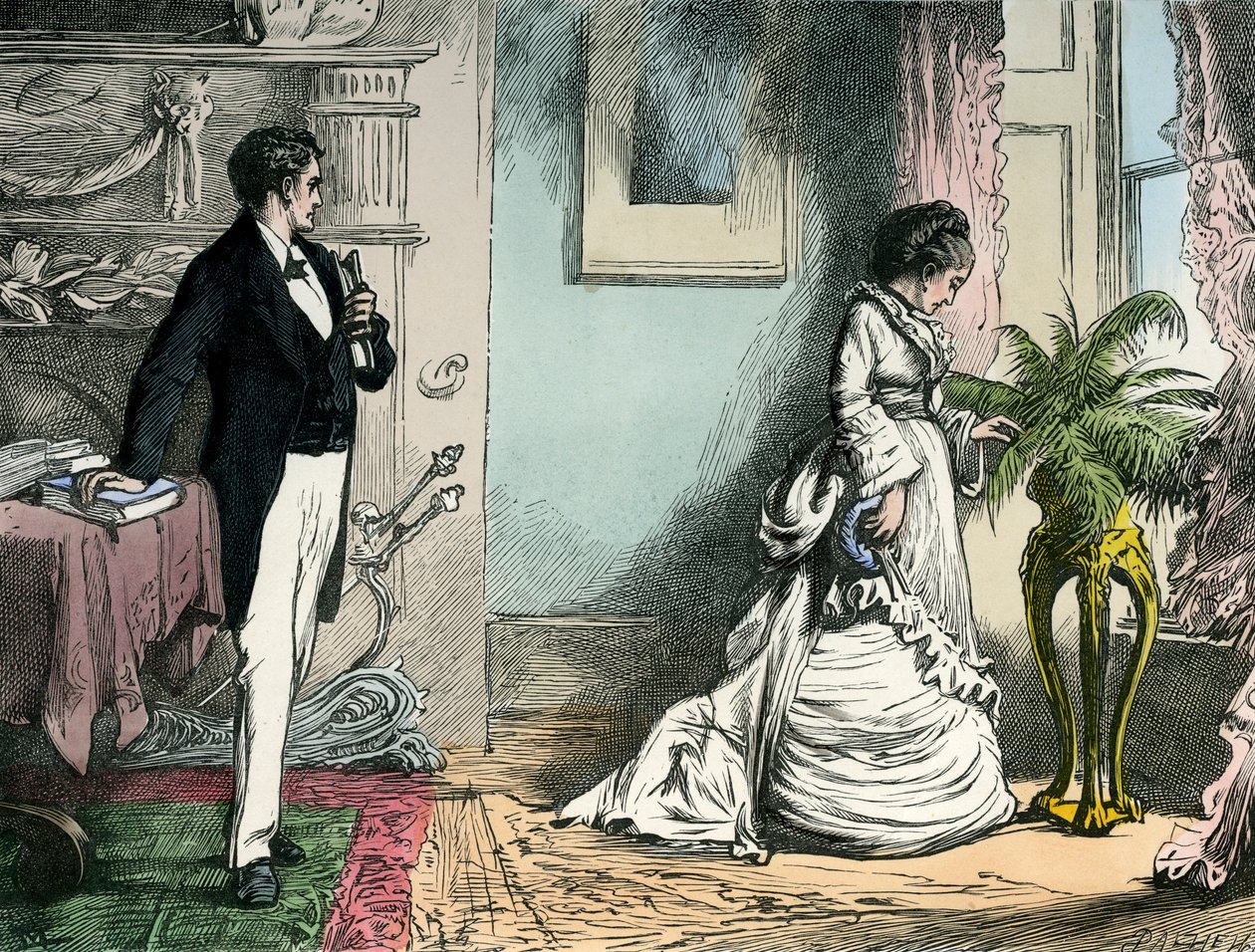 Vår felles venn av Dickens av Hablot Knight Browne