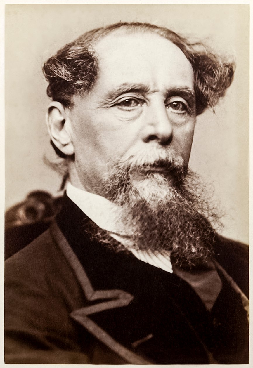 Charles Dickens: engelsk forfatter og populær viktoriansk forfatter av Hablot Knight Browne
