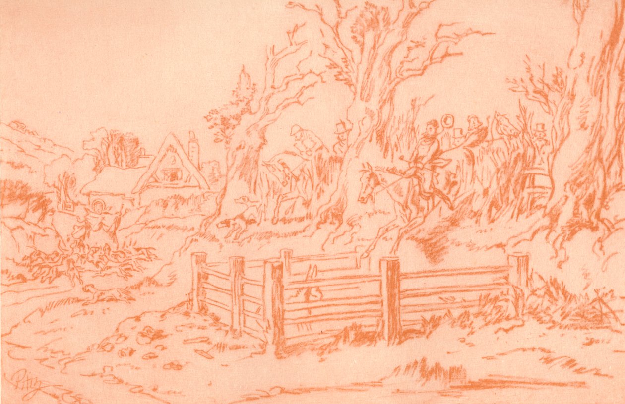 Confound This Pinfold!, c1860, 1922 av Hablot Knight Browne