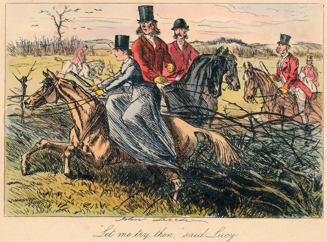 La meg prøve dem, sa Lucy, 1865 av Hablot Knight Browne