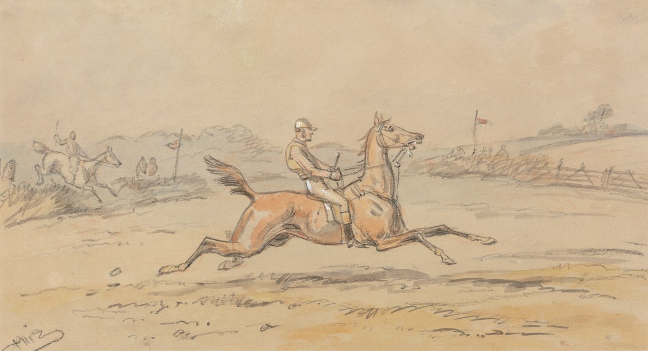 Point-to-point-løp av Hablot Knight Browne