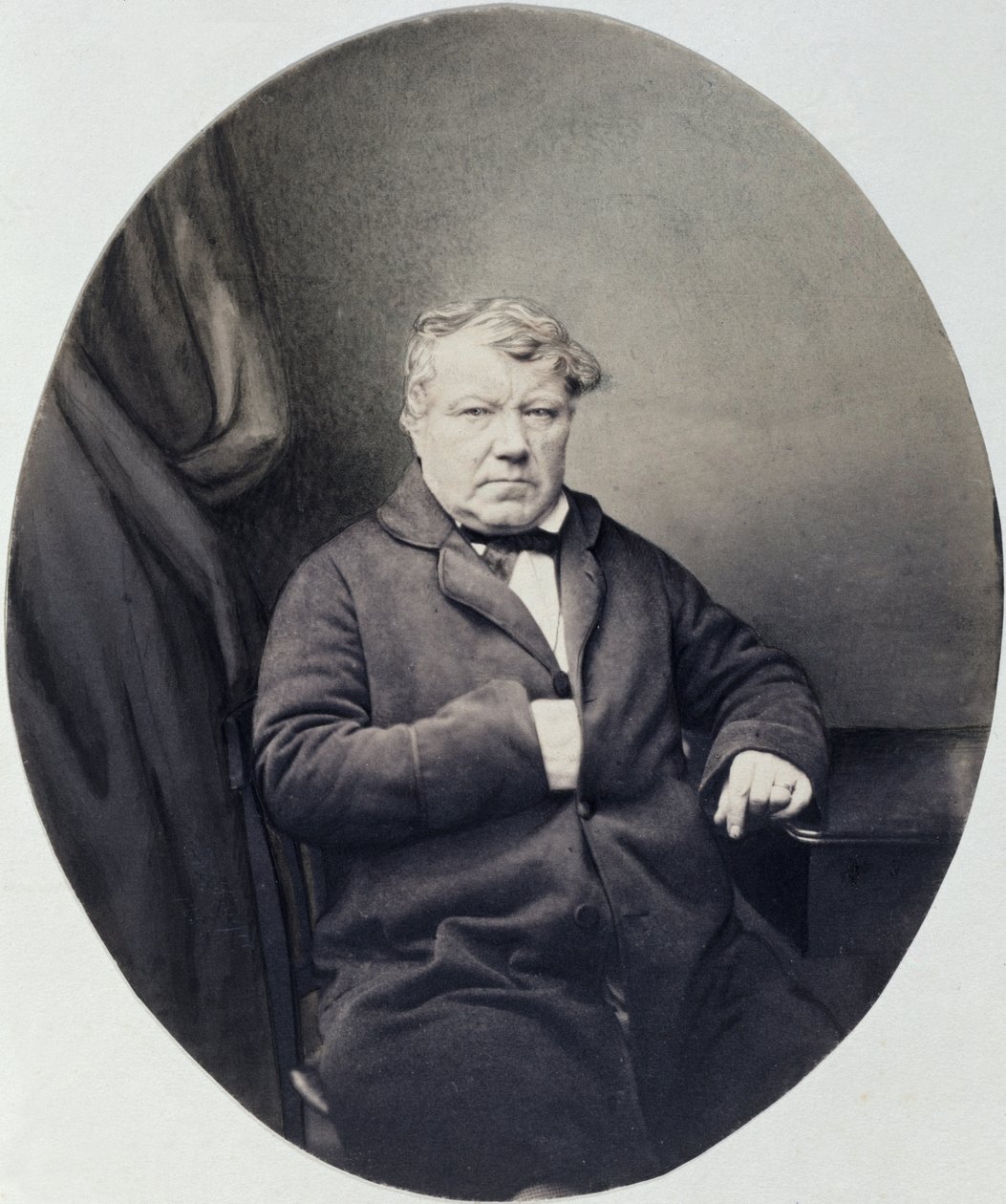 Christian Friedrich Schonbein (1799-1868) 1858 (fotografi) av Haftinger