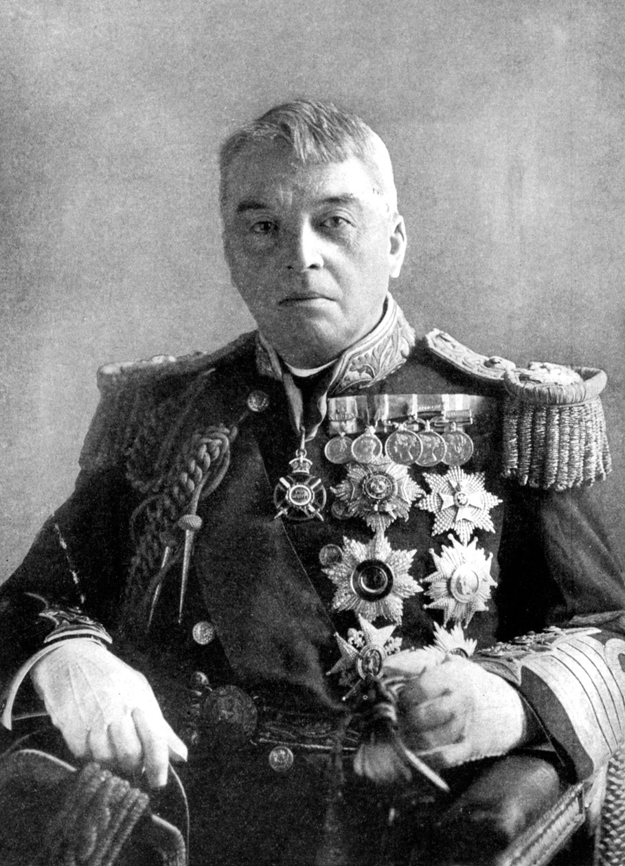 Lord Fisher av Kilverstone, britisk sjøkommandør, første verdenskrig, 1914 av Haines