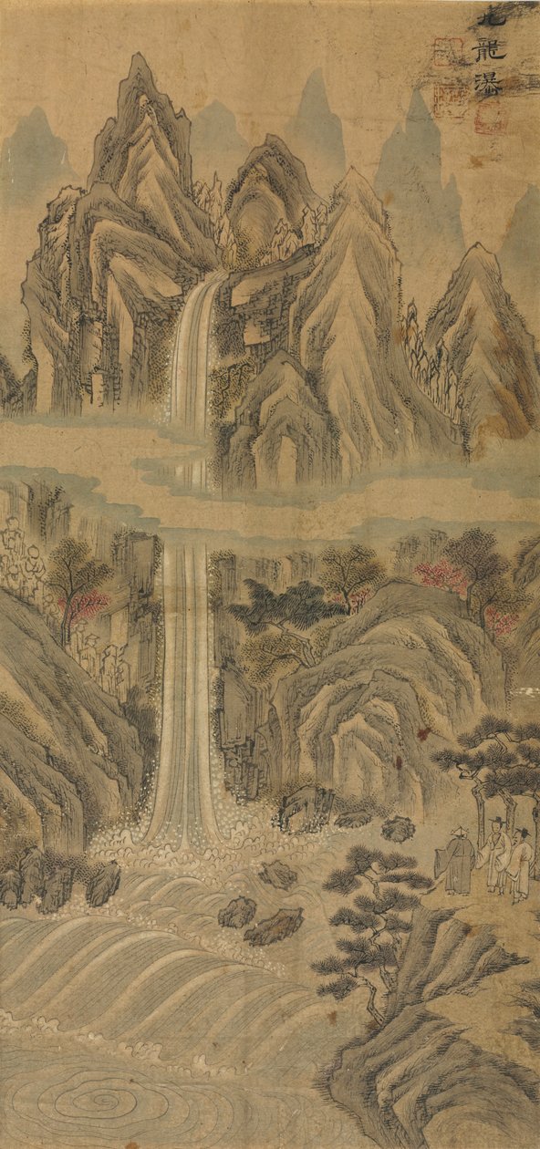 Nine-Dragon Falls, sent på 1800-tallet. av Han Unpyeong