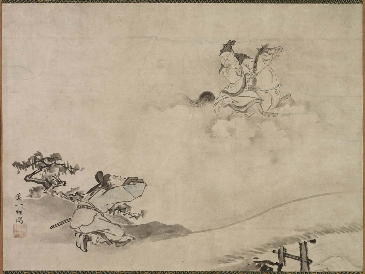 Daoist Immortal, 1615-1868. av Hanabusa Itcho