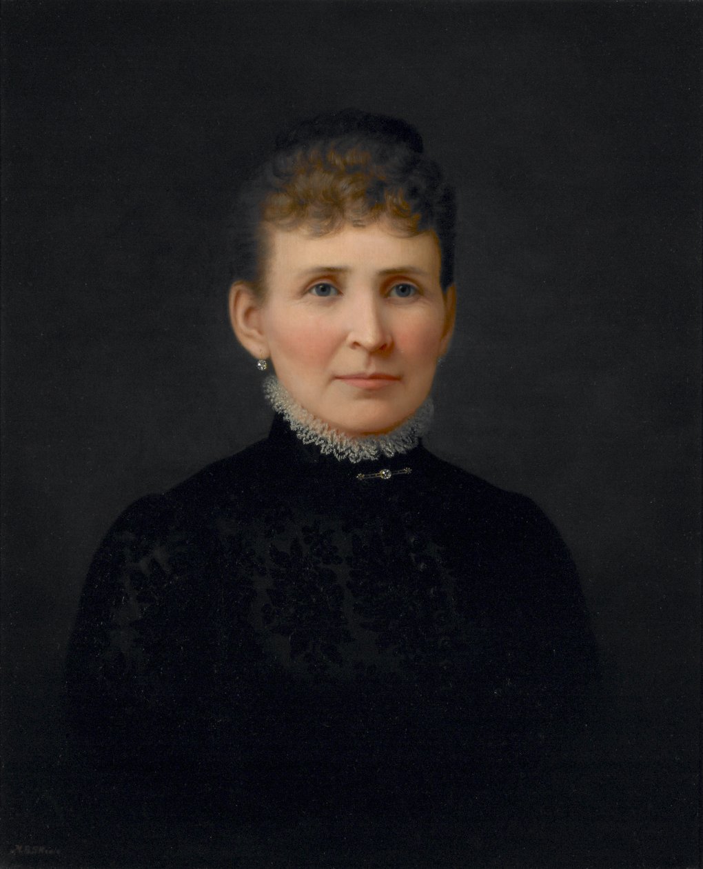 Portrett av en kvinne av Hannah Brown Skeele