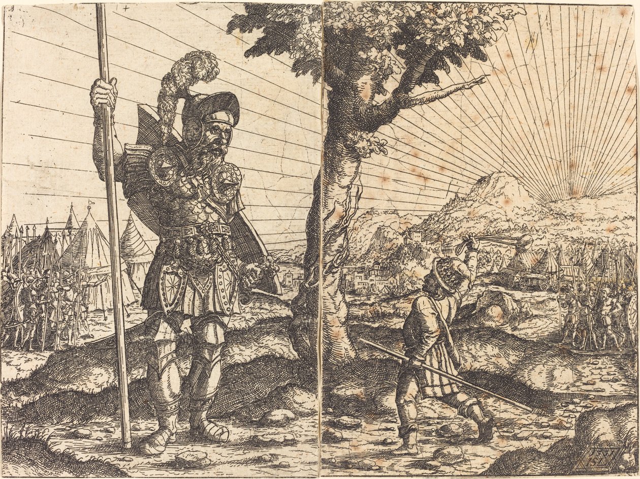David og Goliat av Hanns Lautensack
