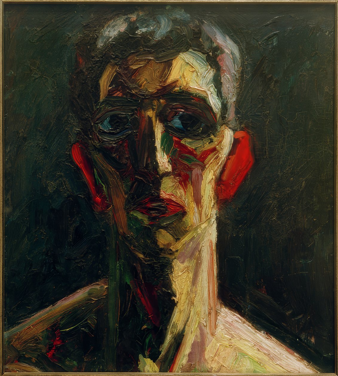 Selvportrett av Hanns Ludwig Katz av Hanns Ludwig Katz