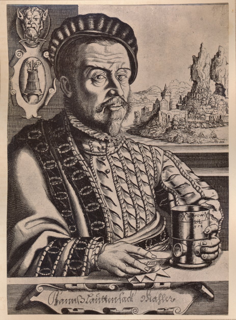 Hans Sebald Lautensack, tysk grafiker, tegner og medaljevinner, 1500-tallet 1894 av Hanns Sebald Lautensack
