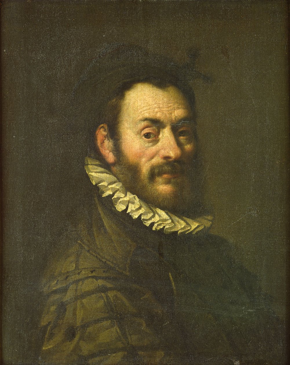 Portrett av Giambologna av Hans von Aachen
