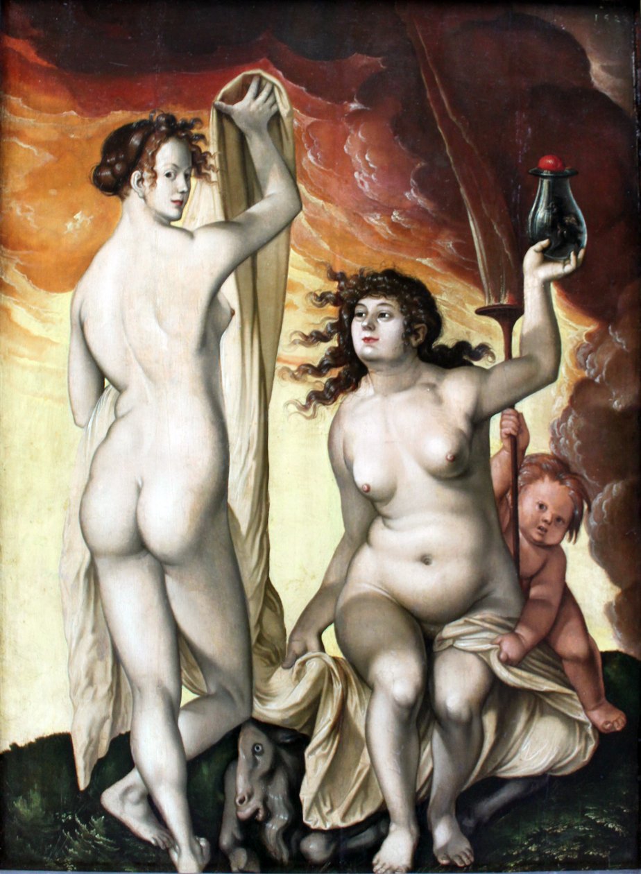 To hekser av Hans Baldung Grien