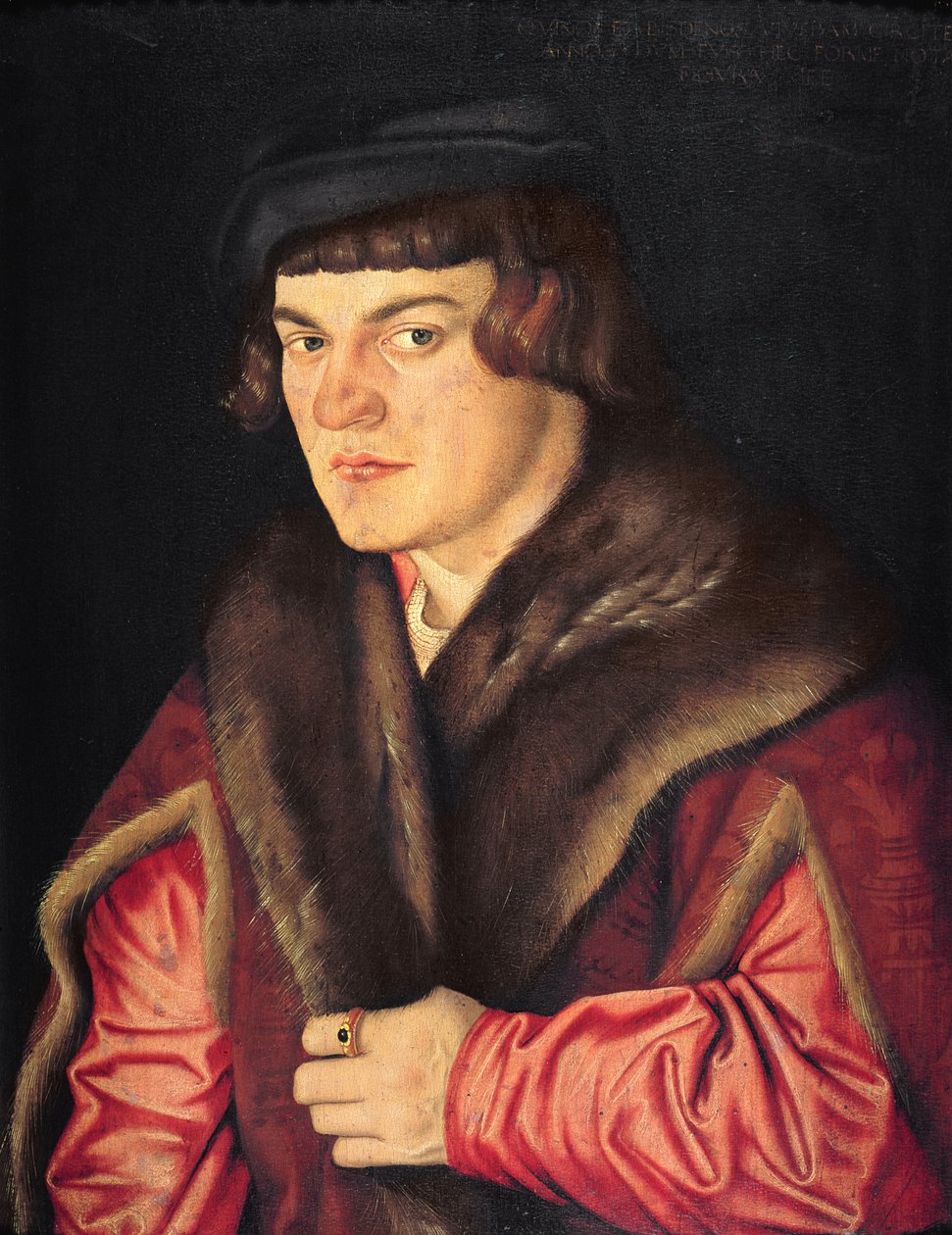 Portrett av en mann av Hans Baldung Grien