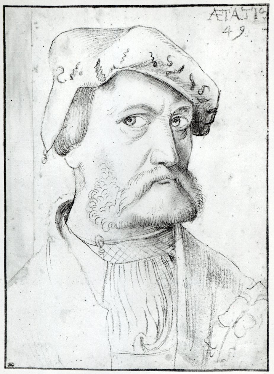 Selvportrett av Hans Baldung Grien
