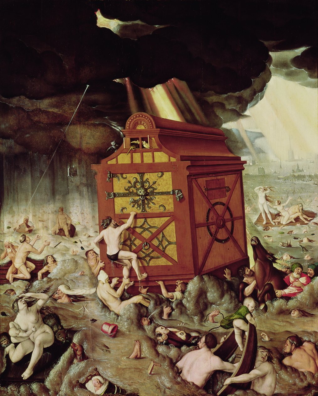 Flommen, 1516 av Hans Baldung Grien