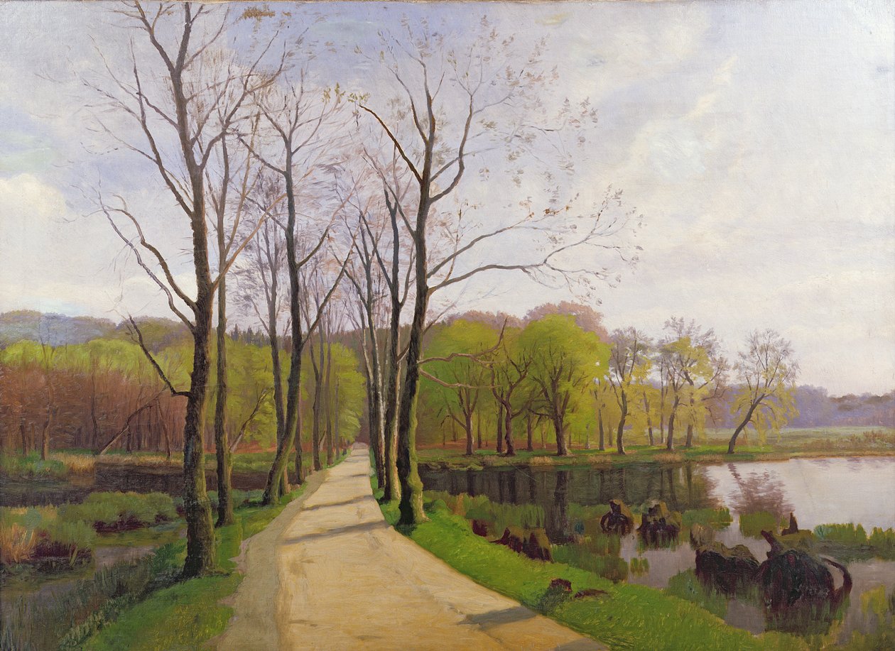 Vårlandskap av Hans Brasen