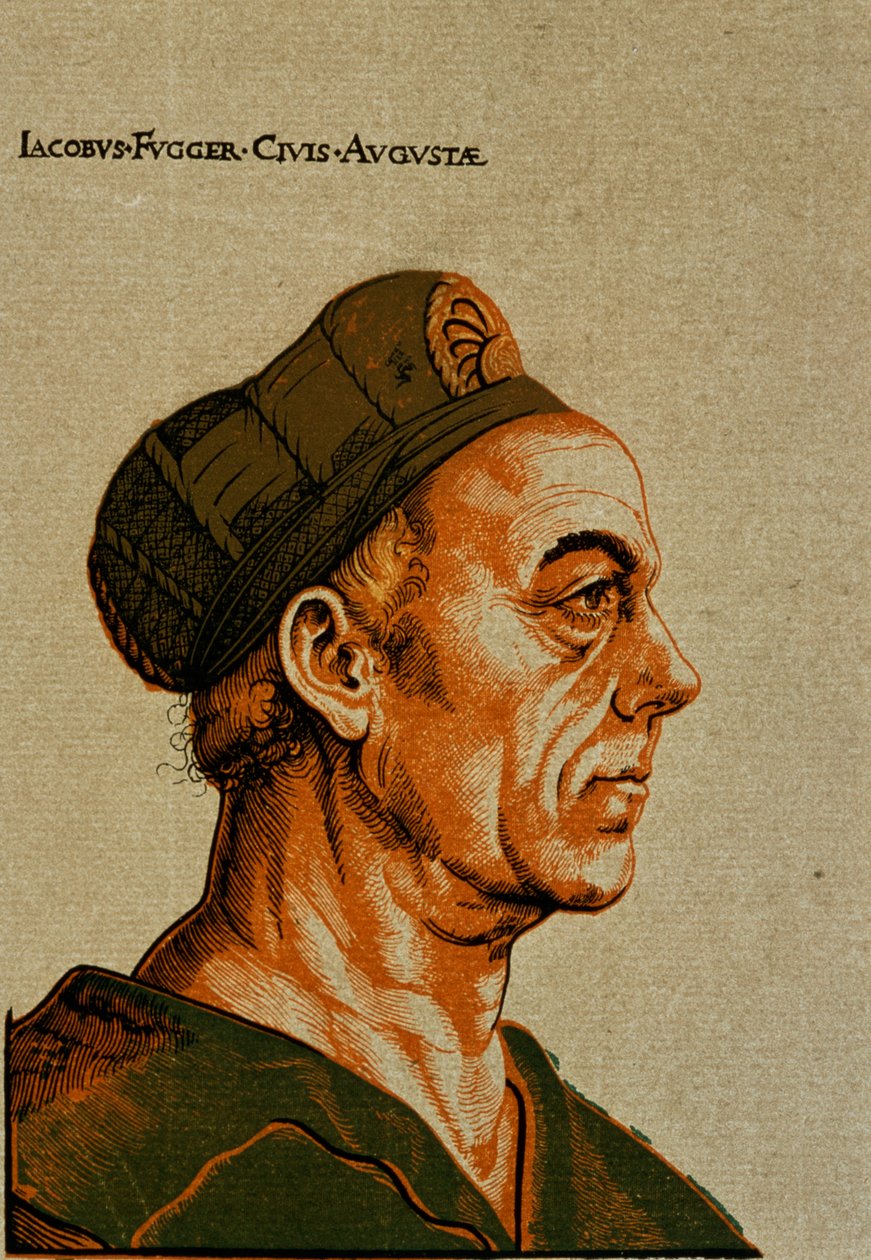 Jakob Fugger II, 151112 (chiaroscuro tresnitt) av Hans Burgkmair