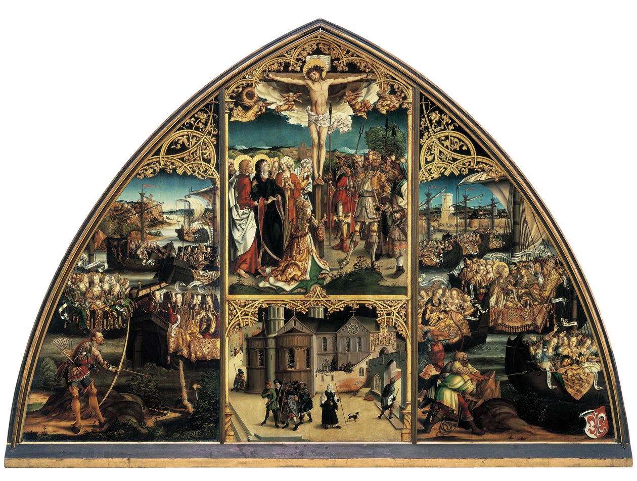 Basilikaen for Det hellige kors av Hans Burgkmair the Elder
