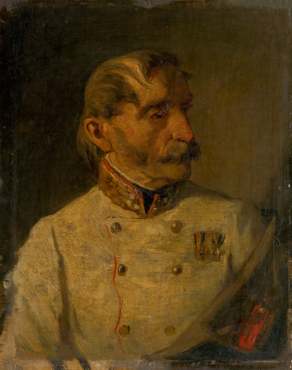 Portrett av en militæroffiser av Hans Canon