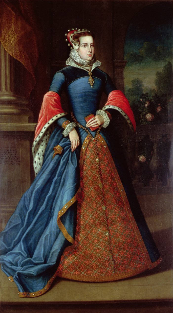 Lady Mary Fitzalan av Hans Eworth