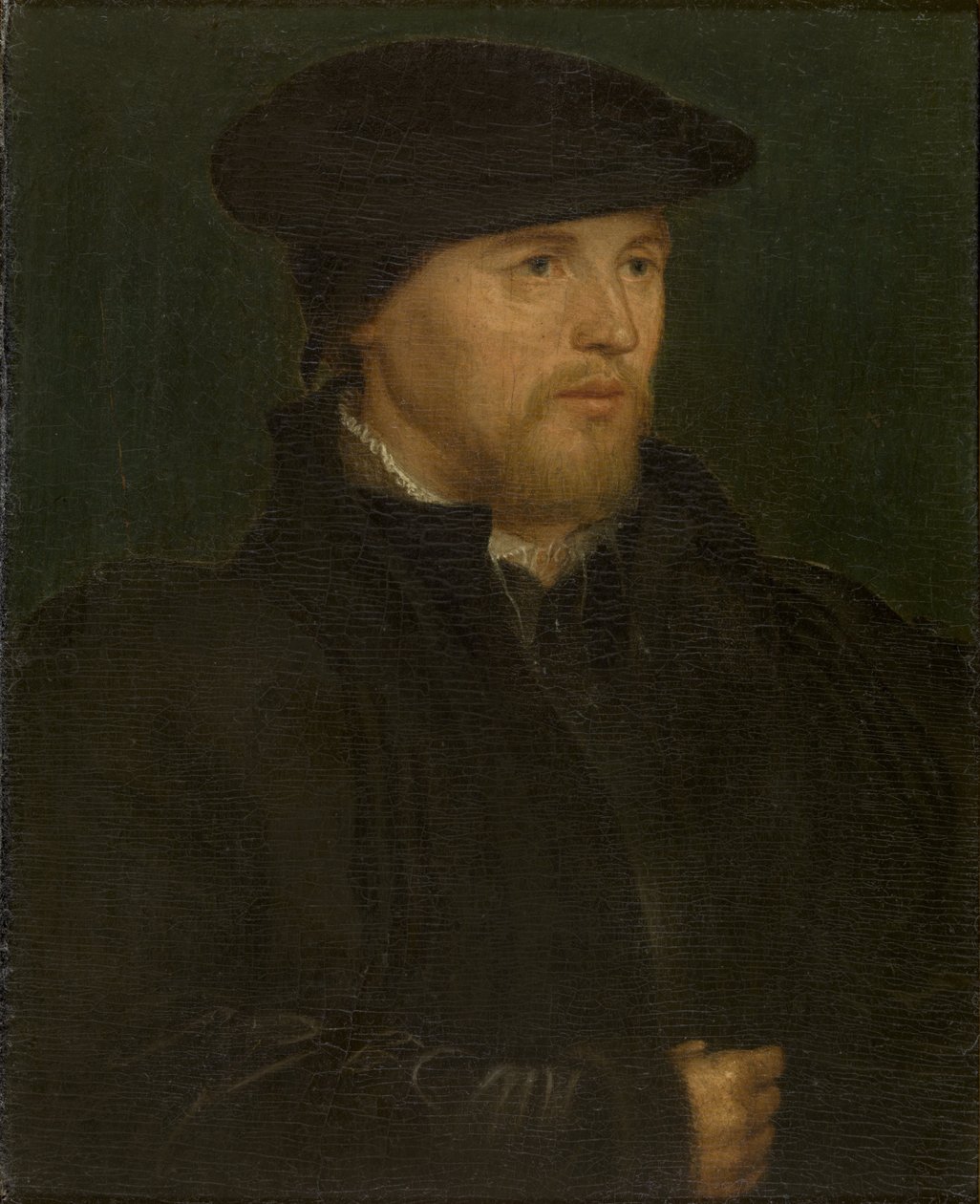 Portrett av en mann av Hans Holbein